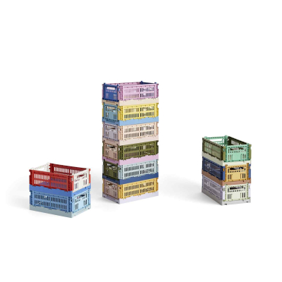                             Úložný box Crate Mix Colour Olive S                        
