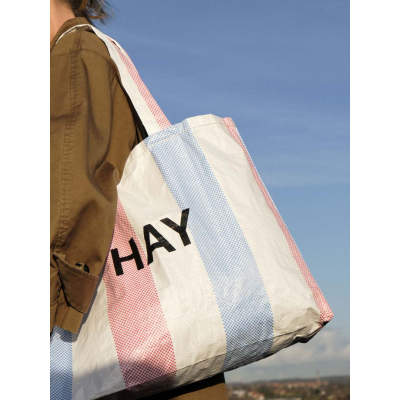                             Nákupní taška Candy shopper Blue, Red and White M                        