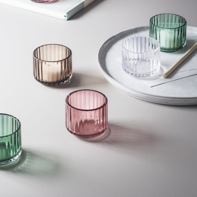                             Skleněný svícen Lyngby Tealight Clear 6,7 cm                        