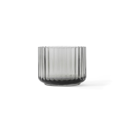 Skleněný svícen Lyngby Tealight Smoke 6,7 cm                    