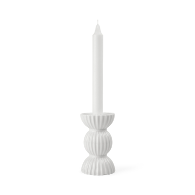                             Svícen Tura Candle holder White 12,5 cm                        