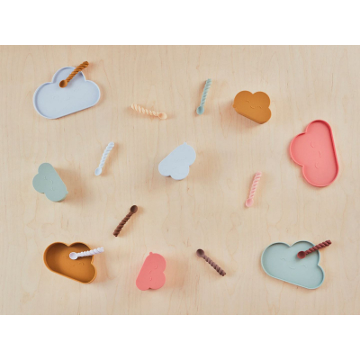                             Silikonové lžičky Mellow Vanilla - set 3 ks                        