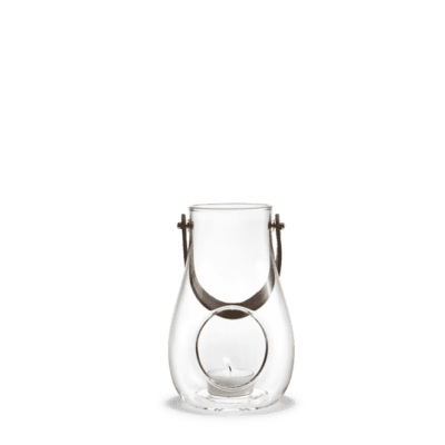 Skleněná lucerna Design With Light Clear 16,5 cm                    