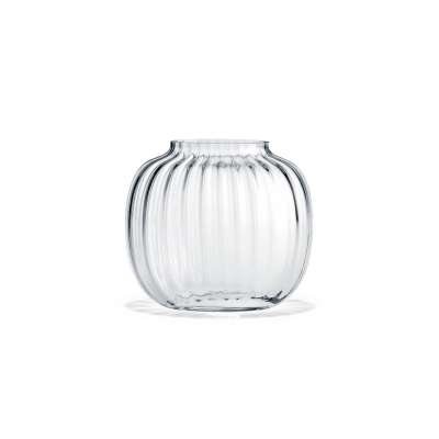 Skleněná váza Primula Oval Clear 17,5 cm                    