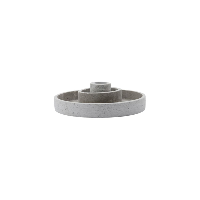 Betonový svícen Daca Grey 15 cm                    
