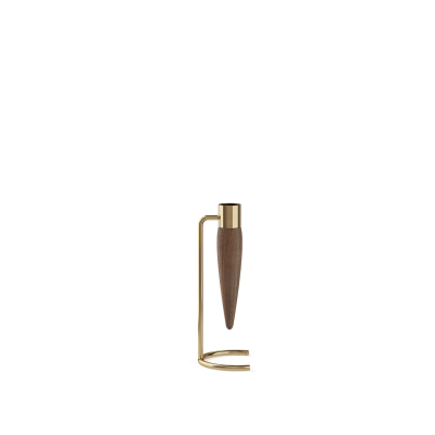                             Svícen Umanoff Polished Brass Walnut                        