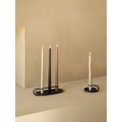                             Svícen Clip Table Black                        