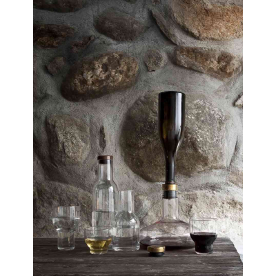                             Dekantační karafa Wine Breather Brass 1,4 l                        