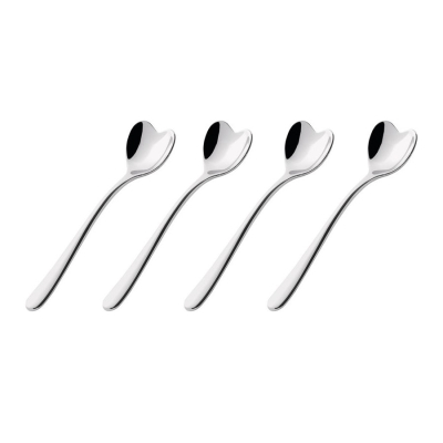 Set kávových lžiček Heart Stainless Steel - 4 ks                    