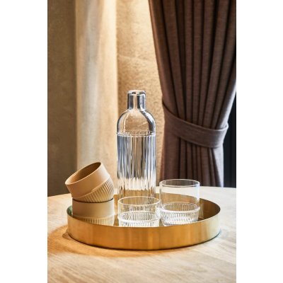                             Karafa s vroubky Bar Glass 900 ml                        