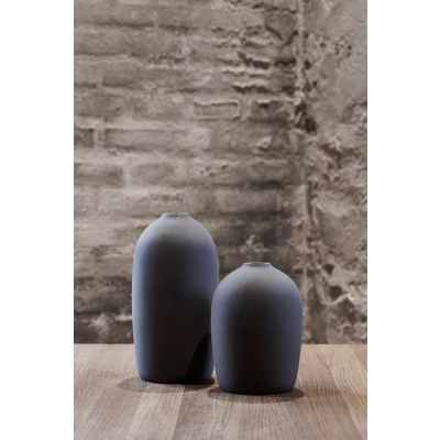                             Keramická váza Raw Grey 14,5 cm                        