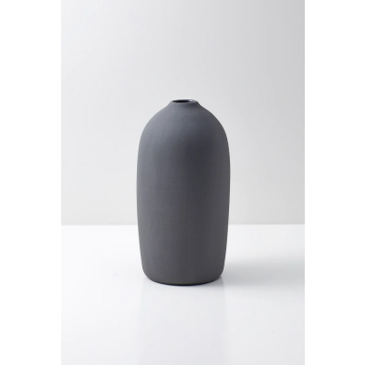                             Keramická váza Raw Grey 20 cm                        