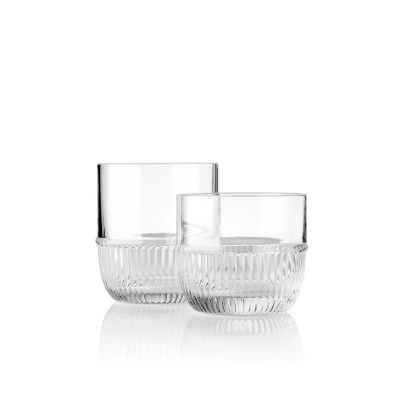                            Sklenice s vroubky Bar Glass 240 ml                        