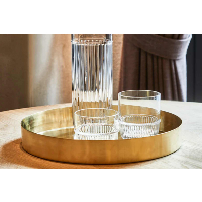                             Sklenice s vroubky Bar Glass 240 ml                        