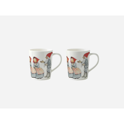 Porcelánové hrnečky Elf Family - set 2 ks                    