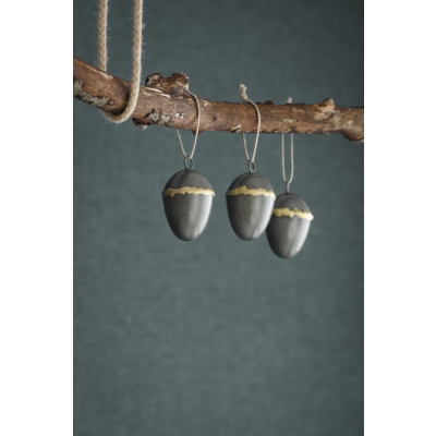                             Vánoční dekorace Farringdon Baubles - set 3 ks                        