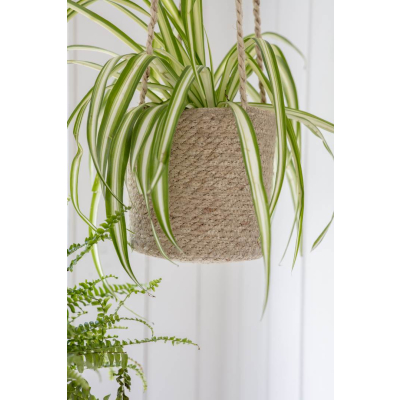                             Závěsný květináč Woven Seagrass                         