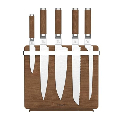                             Dřevěný magnetický blok na nože Premium                        