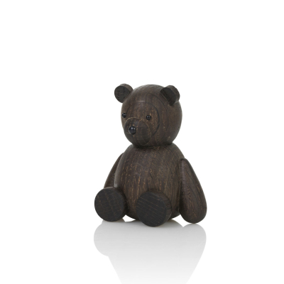 Dřevěný medvídek Teddy Bear Smoked Oak Small                    