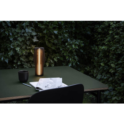                             Dřevěná stolní LED lampa Radiant Smoked Oak                        