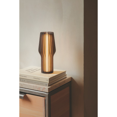                             Dřevěná stolní LED lampa Radiant Smoked Oak                        
