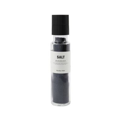 Černá sůl s aktivním uhlím Black s mlýnkem 320 g                    