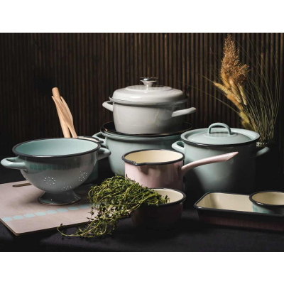                             Smaltovaný cedník Vappu Mint 20 cm                        