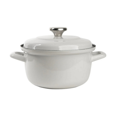 Smaltovaný hrnec Vappu Light Grey 3 l                    