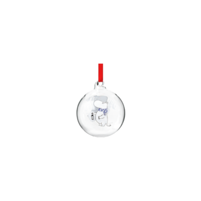                             Sklenená vianočná ozdoba Moomin Winter 7 cm                        