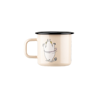                             Smaltovaný plecháček Snorkmaiden Beige 3,7 dl                        
