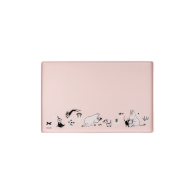 Silikonová podložka Moomin Pink 48x30 cm                    