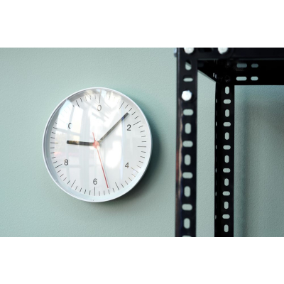                             Nástěnné hodiny Wall clock White 26,5 cm                        