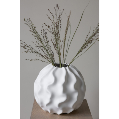                             Keramická váza Malmback Large White 24 cm                         