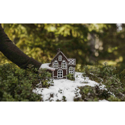                             Keramický svícen domeček Julbyn nr 5                        