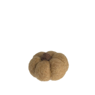 Plstěná dekorace dýně Haga Ochre                    