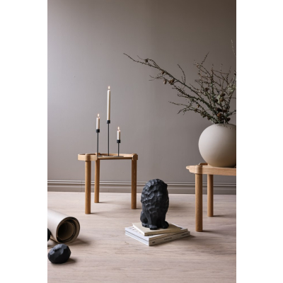                             Svícen Candlestick Black 13 cm                        