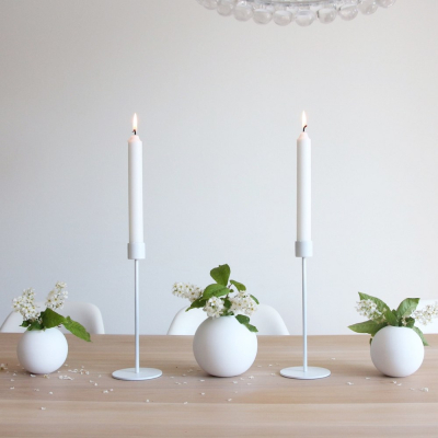                             Svícen Candlestick White 21 cm                        