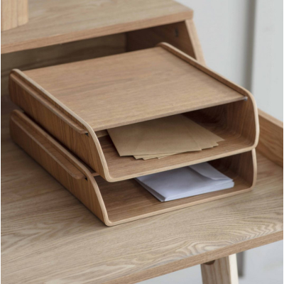                             Dřevěný organizér na dokumenty Brushfield                        