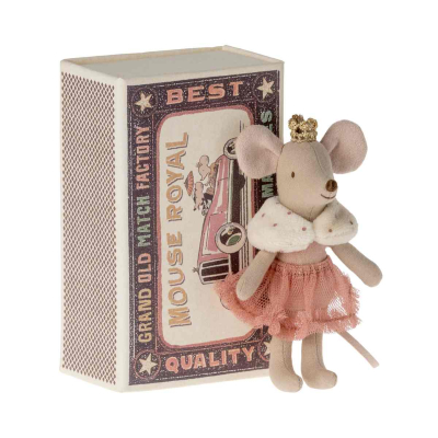                             Myška v krabičce od sirek Little Princess                        