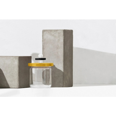                             Skleněná dóza 100 Collection Alessi 0,75 l Yellow                        