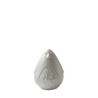 Keramická dekorace Chunky Penguin White                    