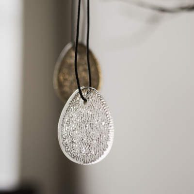                             Skleněné velikonoční vajíčko Airy Clear                        