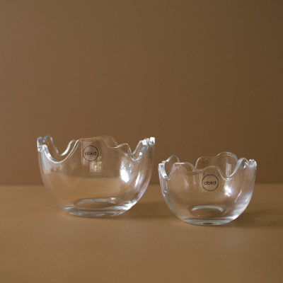                             Skleněná miska Happy Easter Clear 15 cm                        