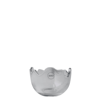 Skleněná miska Happy Easter Clear 11 cm                    