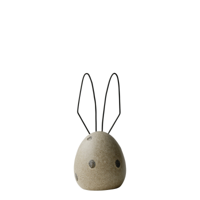 Veľkonočná dekorácia zajačik Hare Beige Dot 18 cm                    