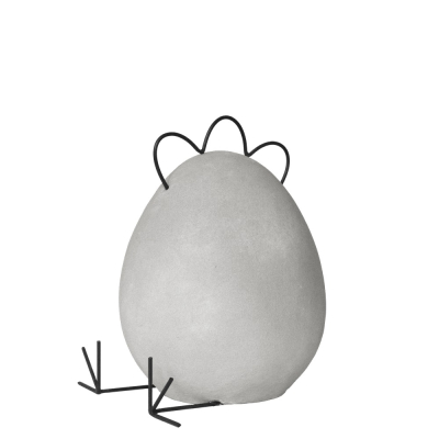 Velikonoční dekorace Heavy Hen Concrete 23 cm                    