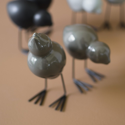                             Dekorácia Swedish Birds Shiny Dust - set 2 ks                        