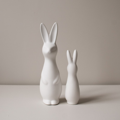                             Velikonoční dekorace Swedish Rabbit White 27 cm                        