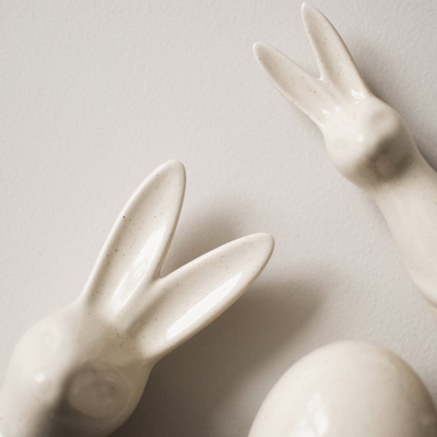                             Velikonoční dekorace Swedish Rabbit Vanilla 17 cm                        