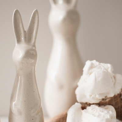                             Velikonoční dekorace Swedish Rabbit Vanilla 17 cm                        